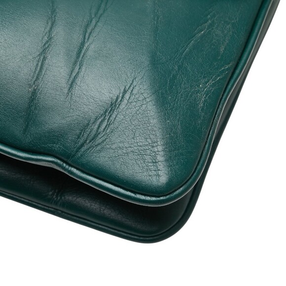 GUCCI Green Leather Shoulder Bag - Picture 11 of 16
